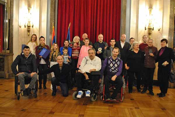 Nagrađeni najbolji sportisti sa invaliditetom Beograda